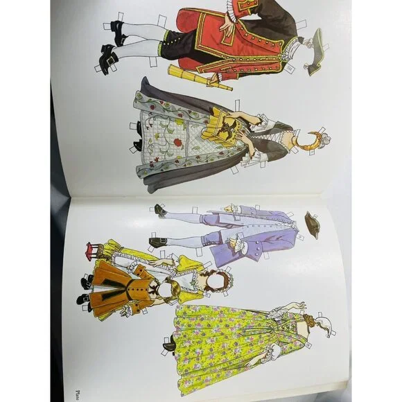 American Family of the Colonial Era  Kids Paper Dolls Tom Tierney UNCUT Vintage - Picture 11 of 12